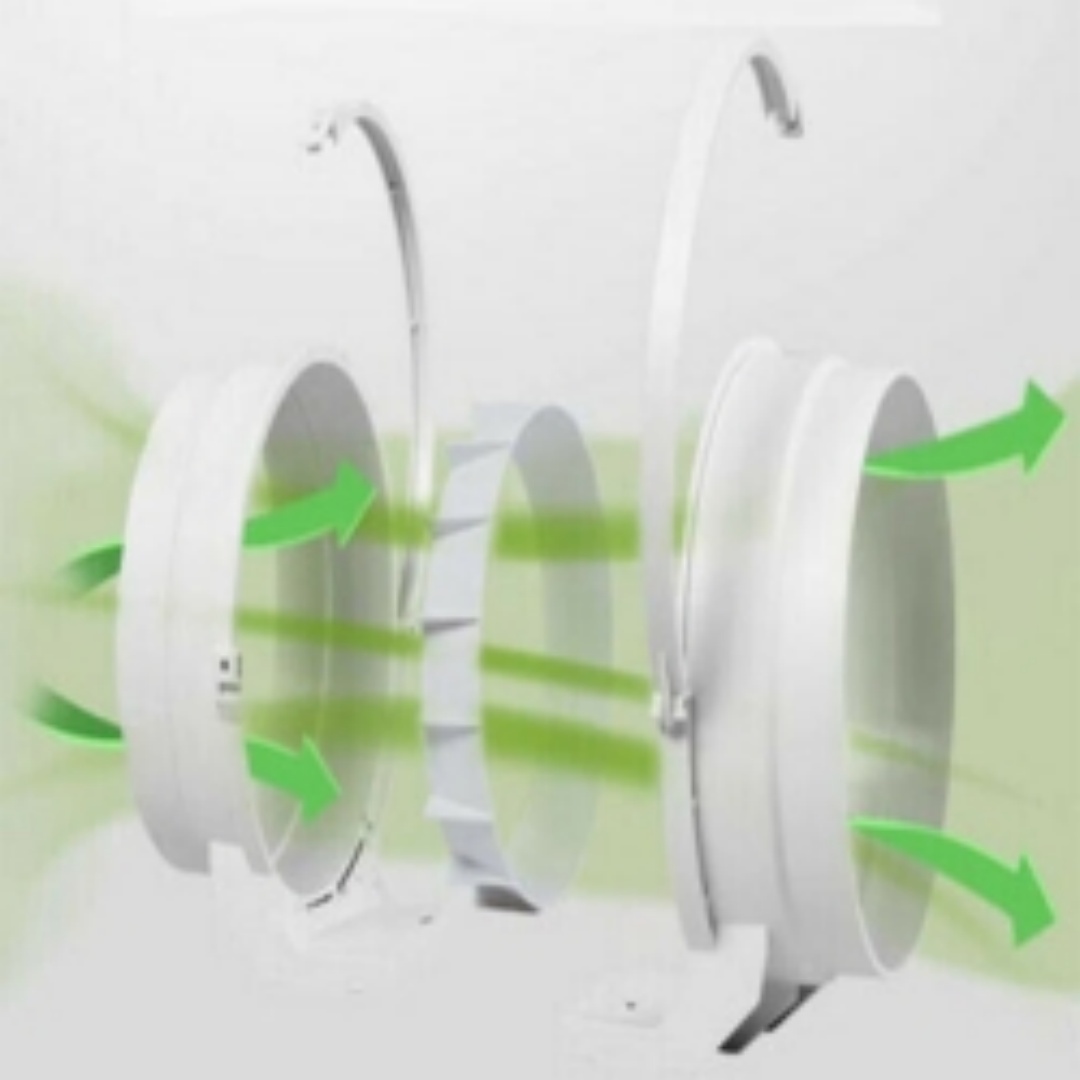 4in Silent Extractor Fan Duct