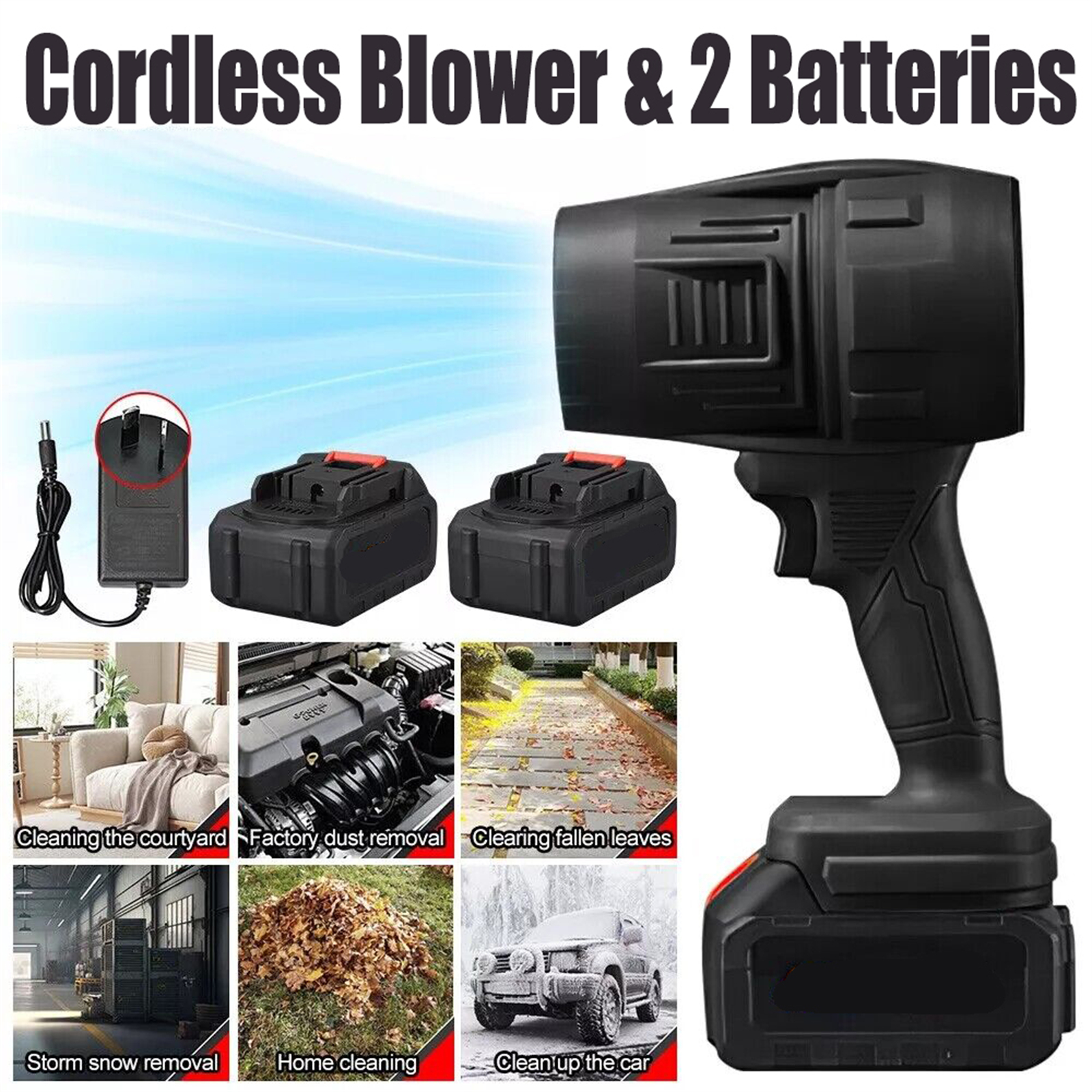 Turbo Jet Electric Leaf Blower