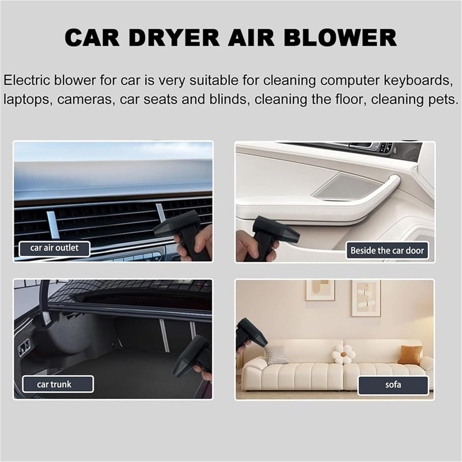 Turbo Jet Electric Leaf Blower
