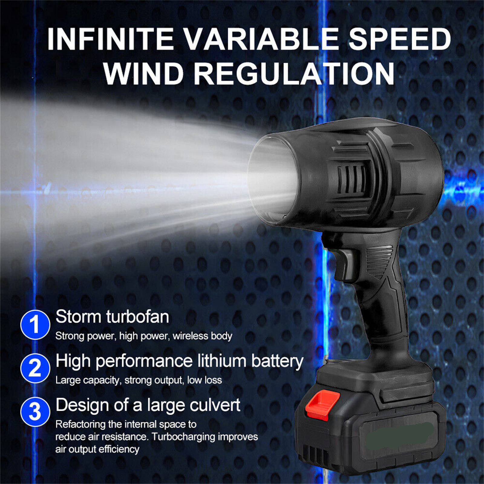 Turbo Jet Electric Leaf Blower