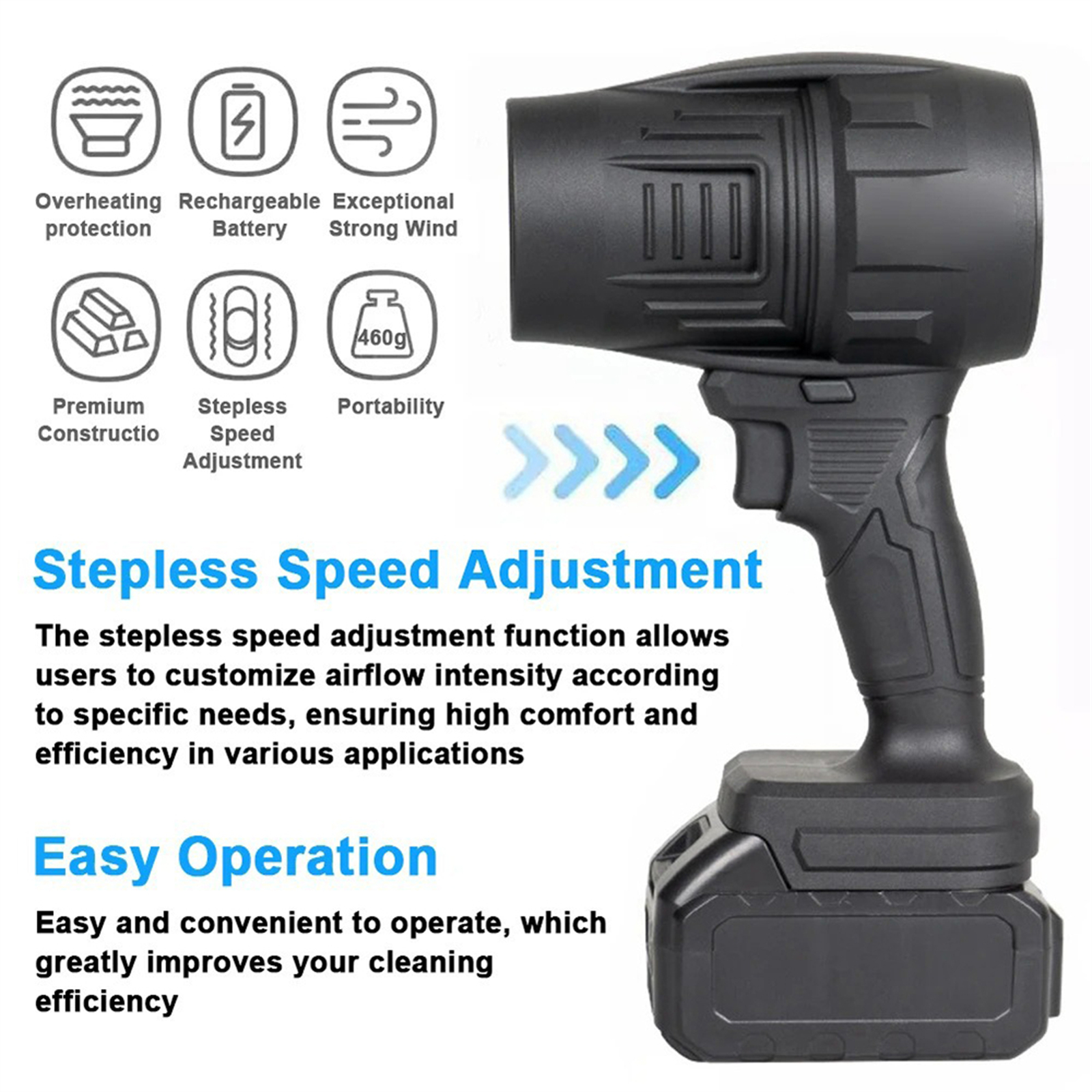 Turbo Jet Electric Leaf Blower
