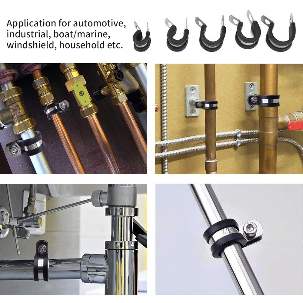 P Clips Cable Hose Clamps Holder