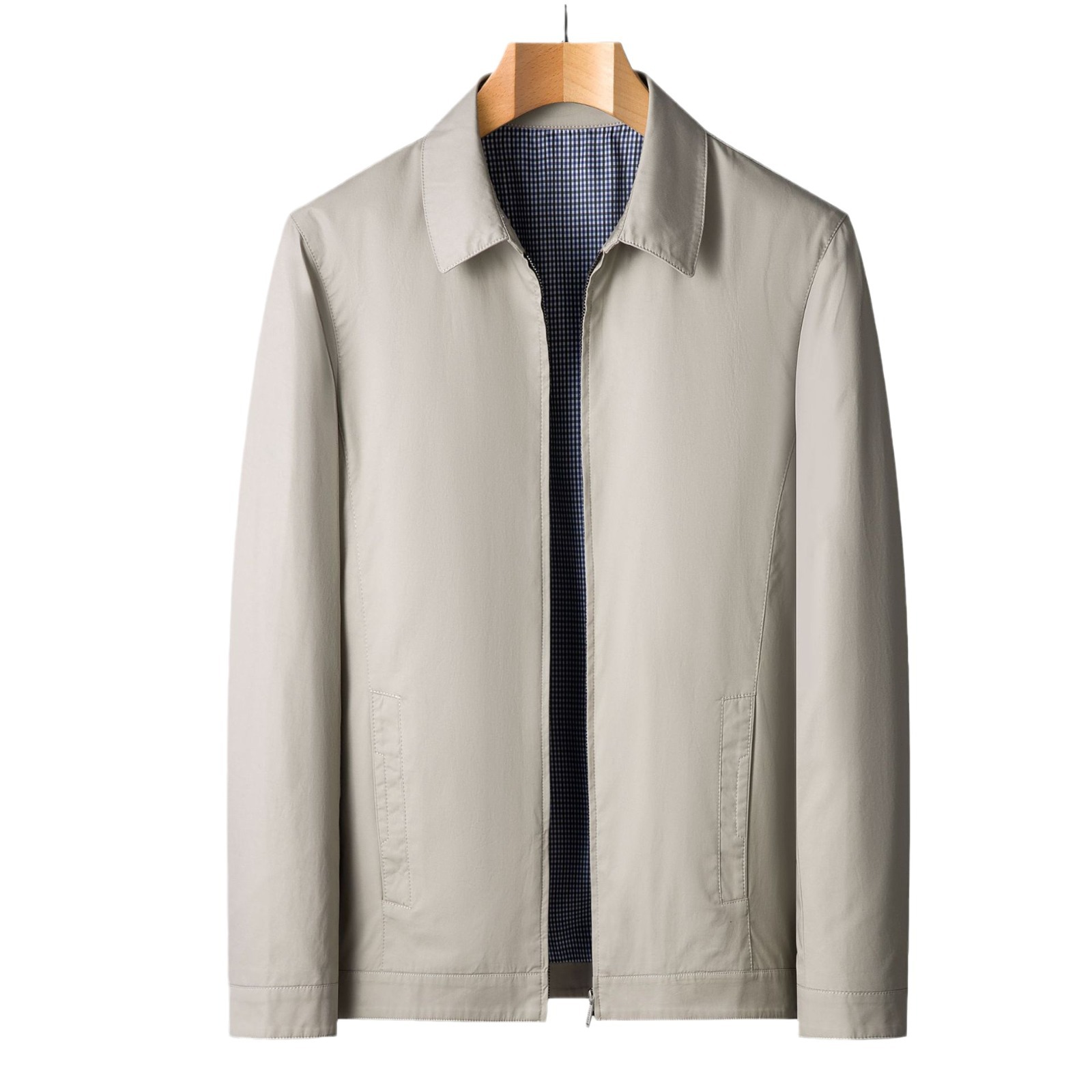 Mens Casual Zip-up Jacket