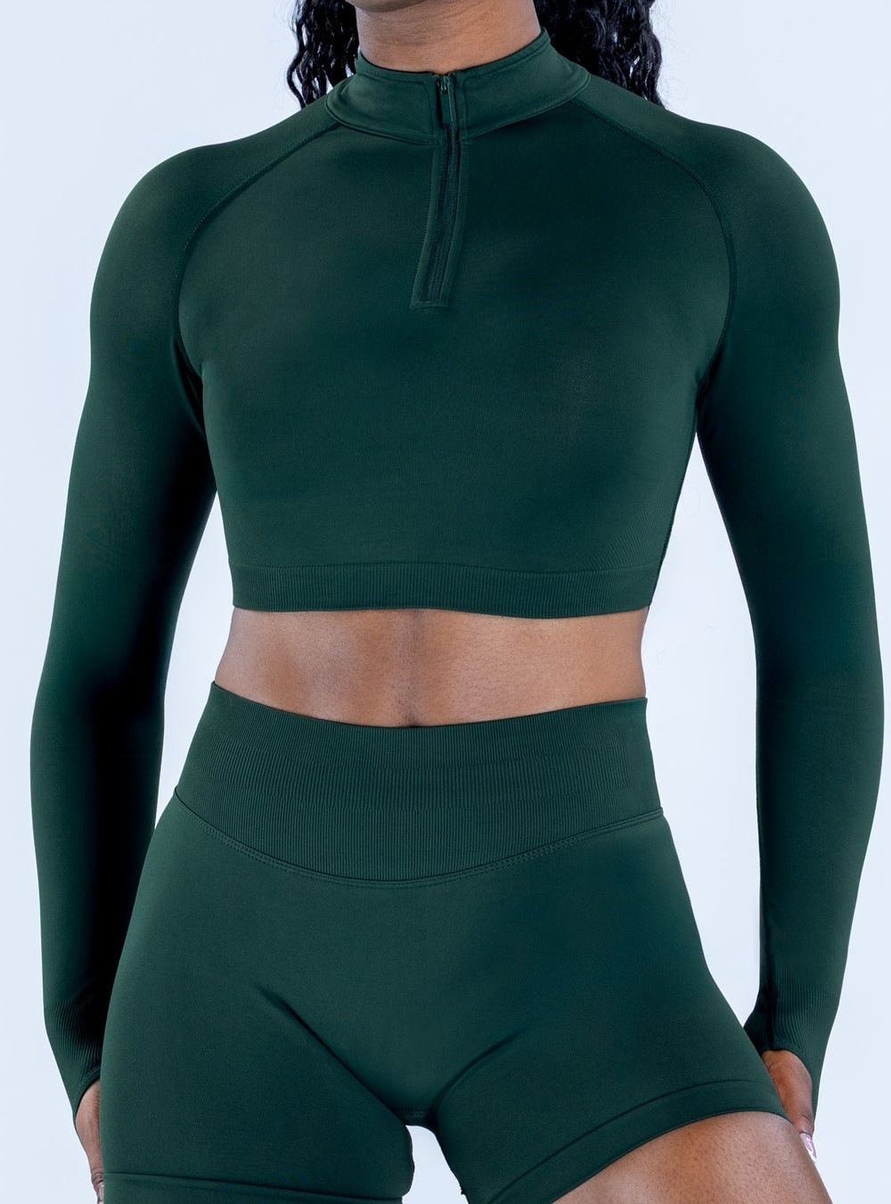 Long-Sleeve Fitness Jacket