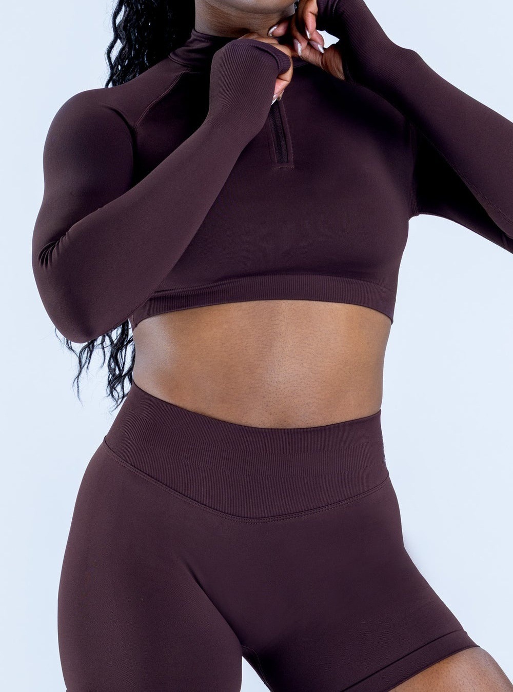 Long-Sleeve Fitness Jacket
