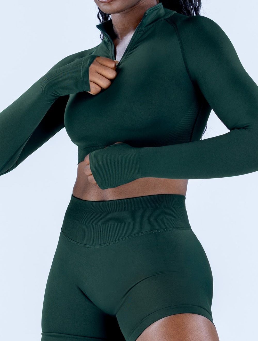 Long-Sleeve Fitness Jacket