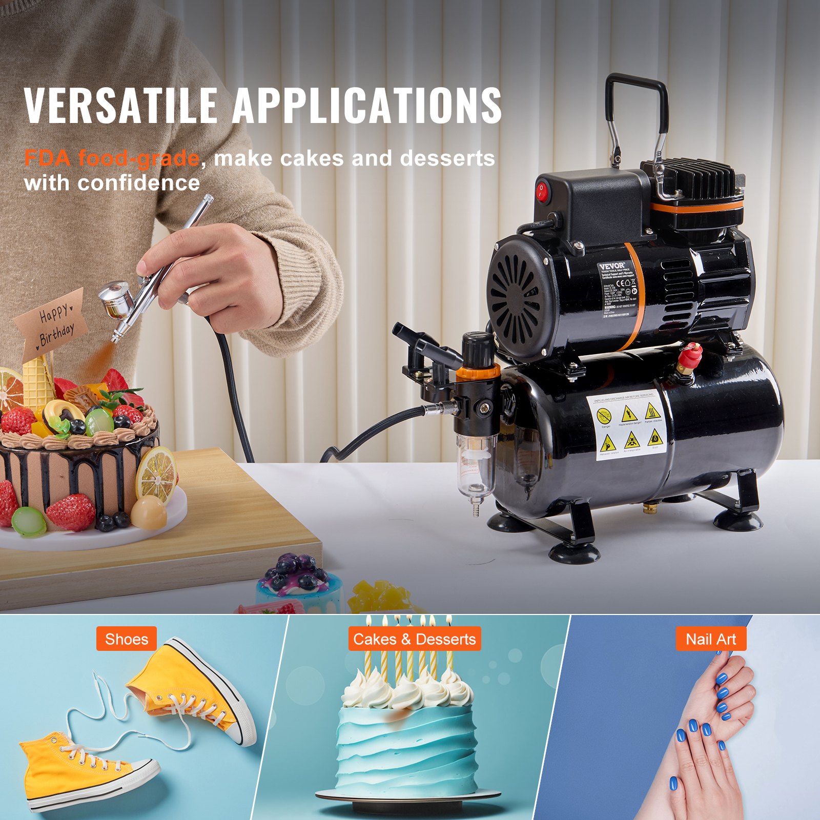 VEVOR Airbrush Gun Dual Action