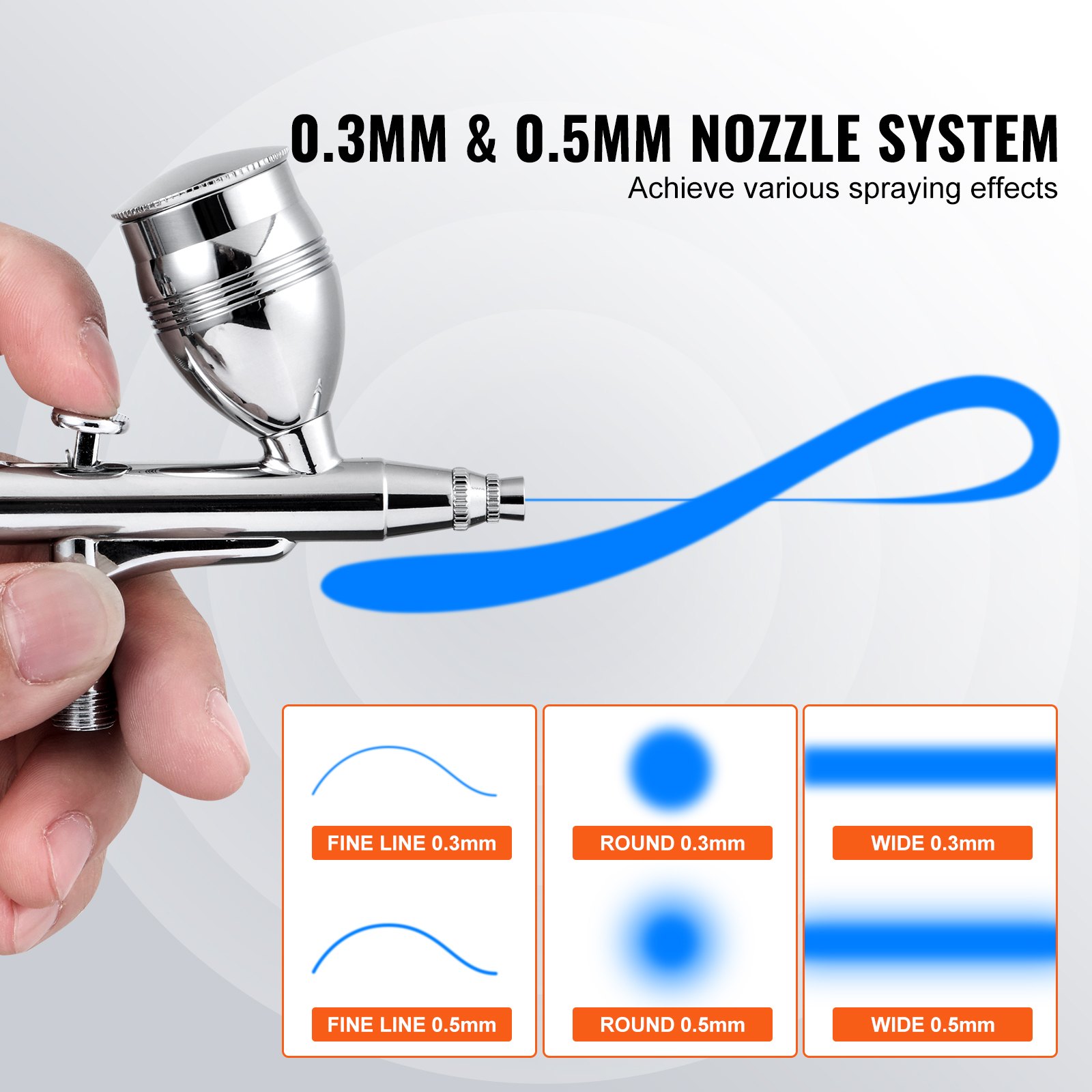 VEVOR Airbrush Gun Dual Action