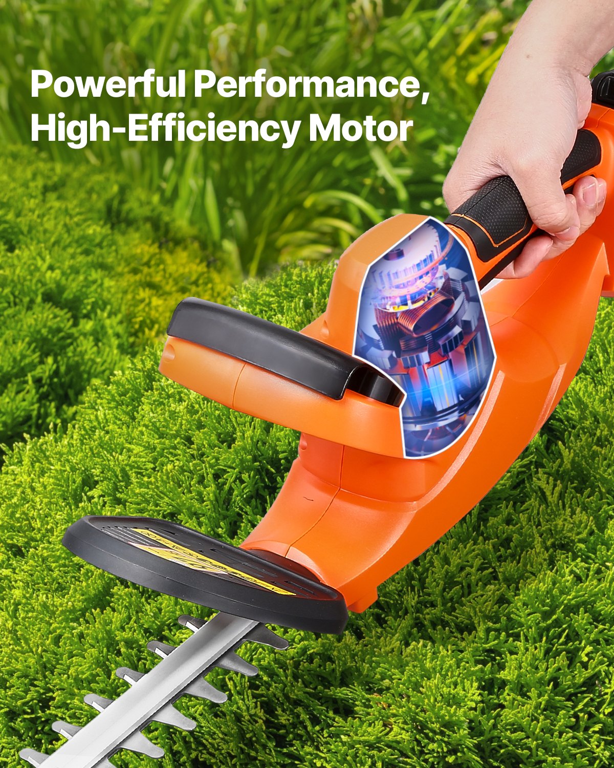 Cordless Electric Hedge Trimmer 20V