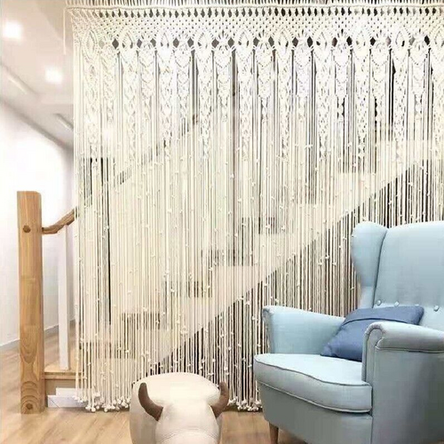 Macrame Curtain Panel Tapestry