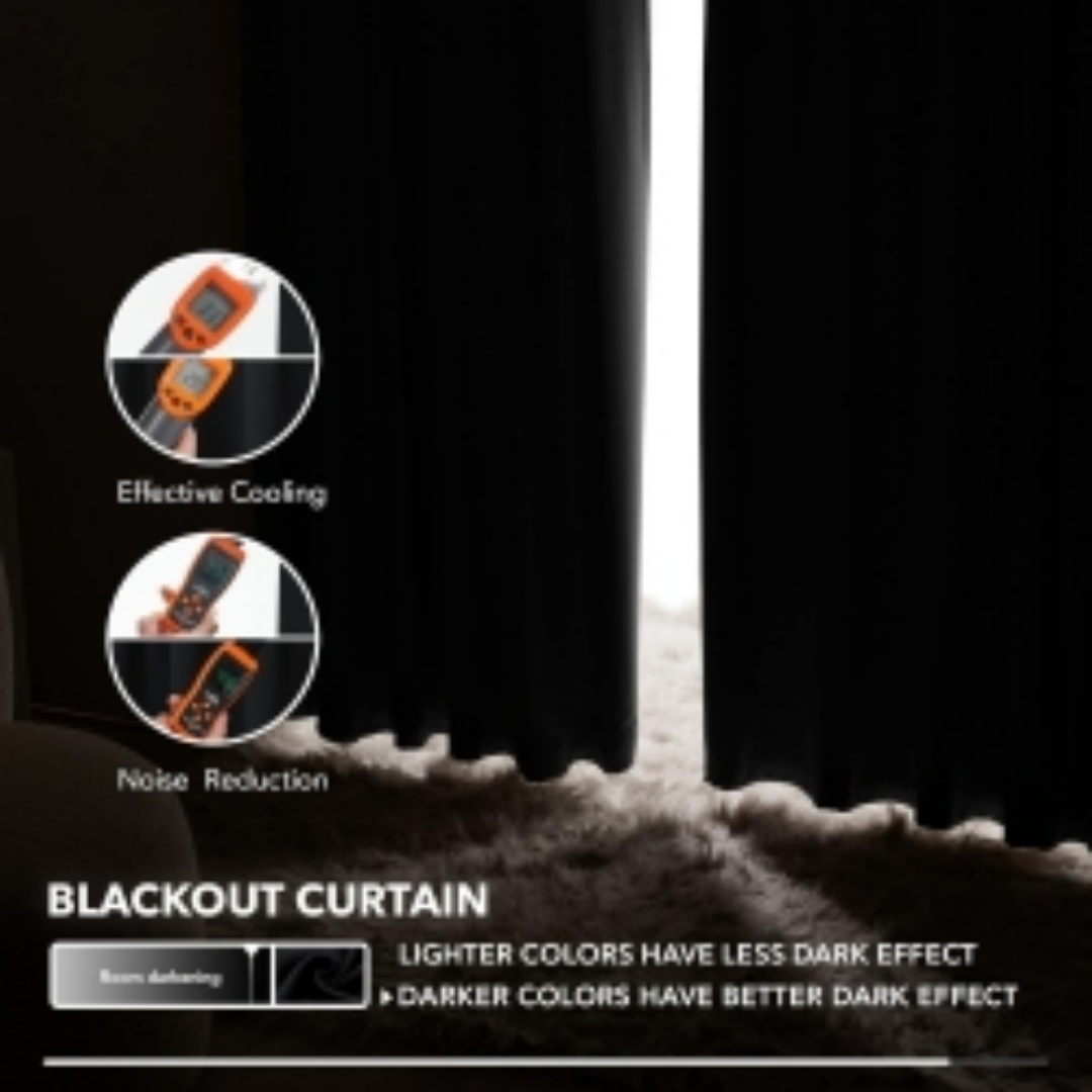 Blockout Curtains Blackout Window Draperies