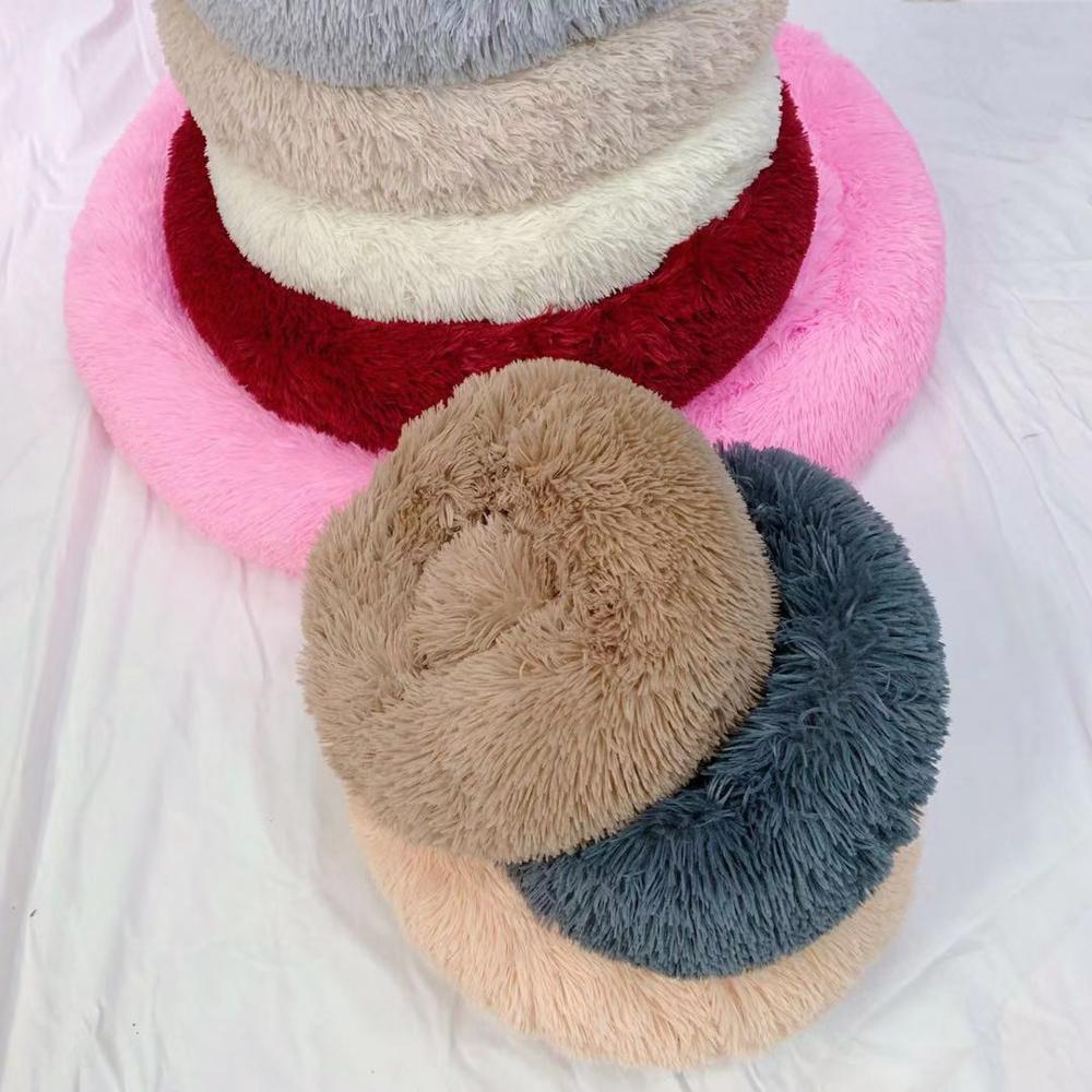 Dog Beds Round Plush Pet Nest