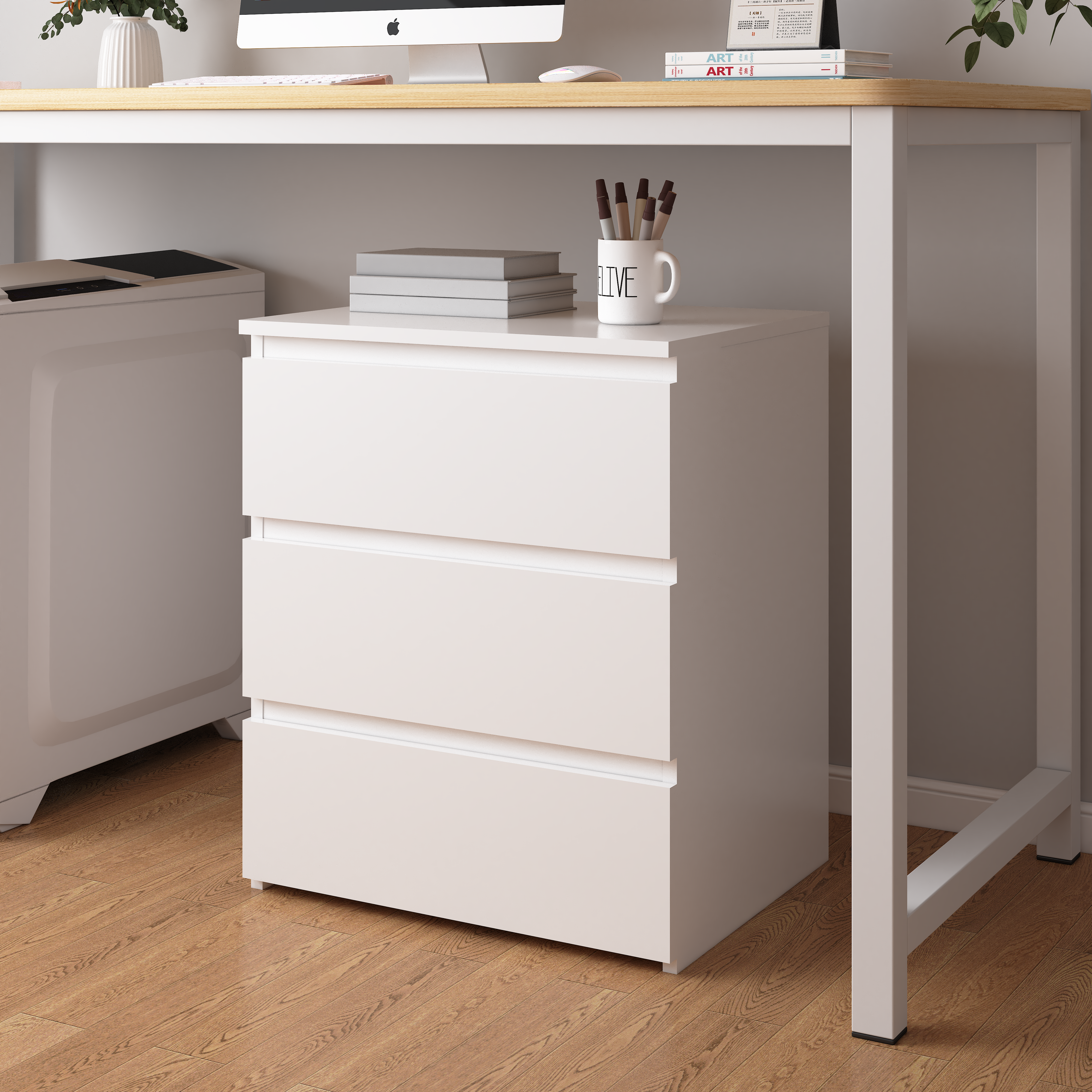 Dresser 3 Drawer Wooden