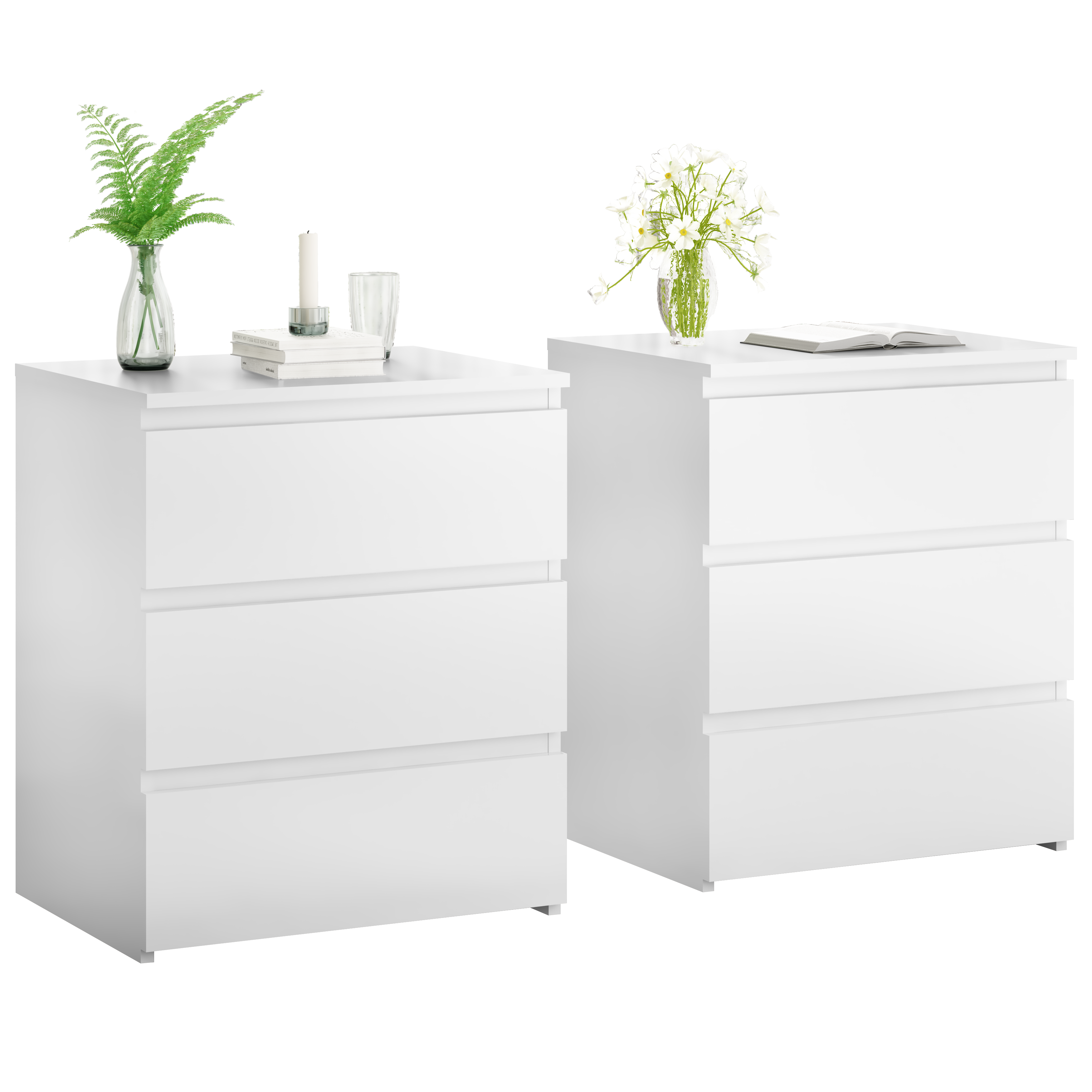 Dresser 3 Drawer Wooden