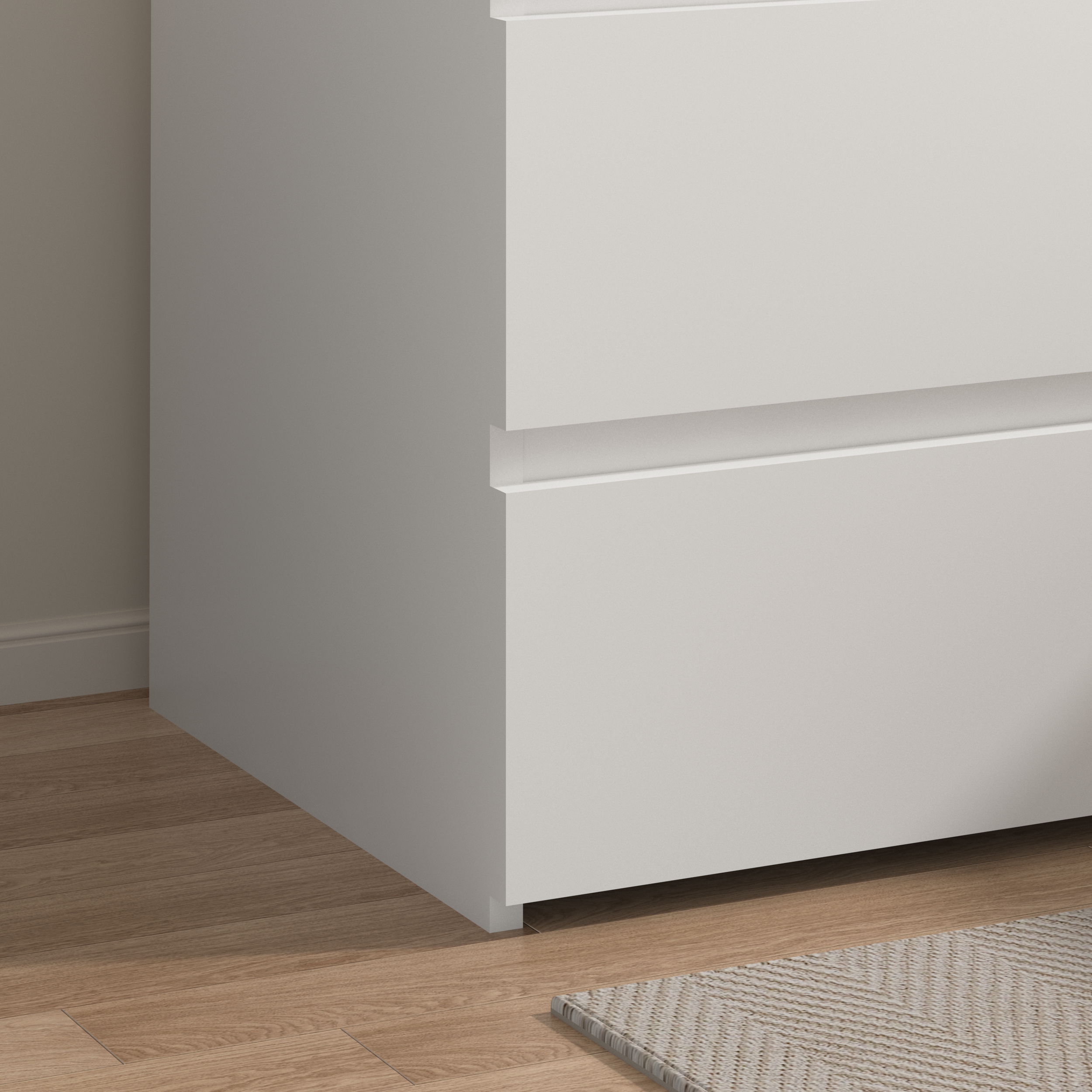 Dresser 3 Drawer Wooden