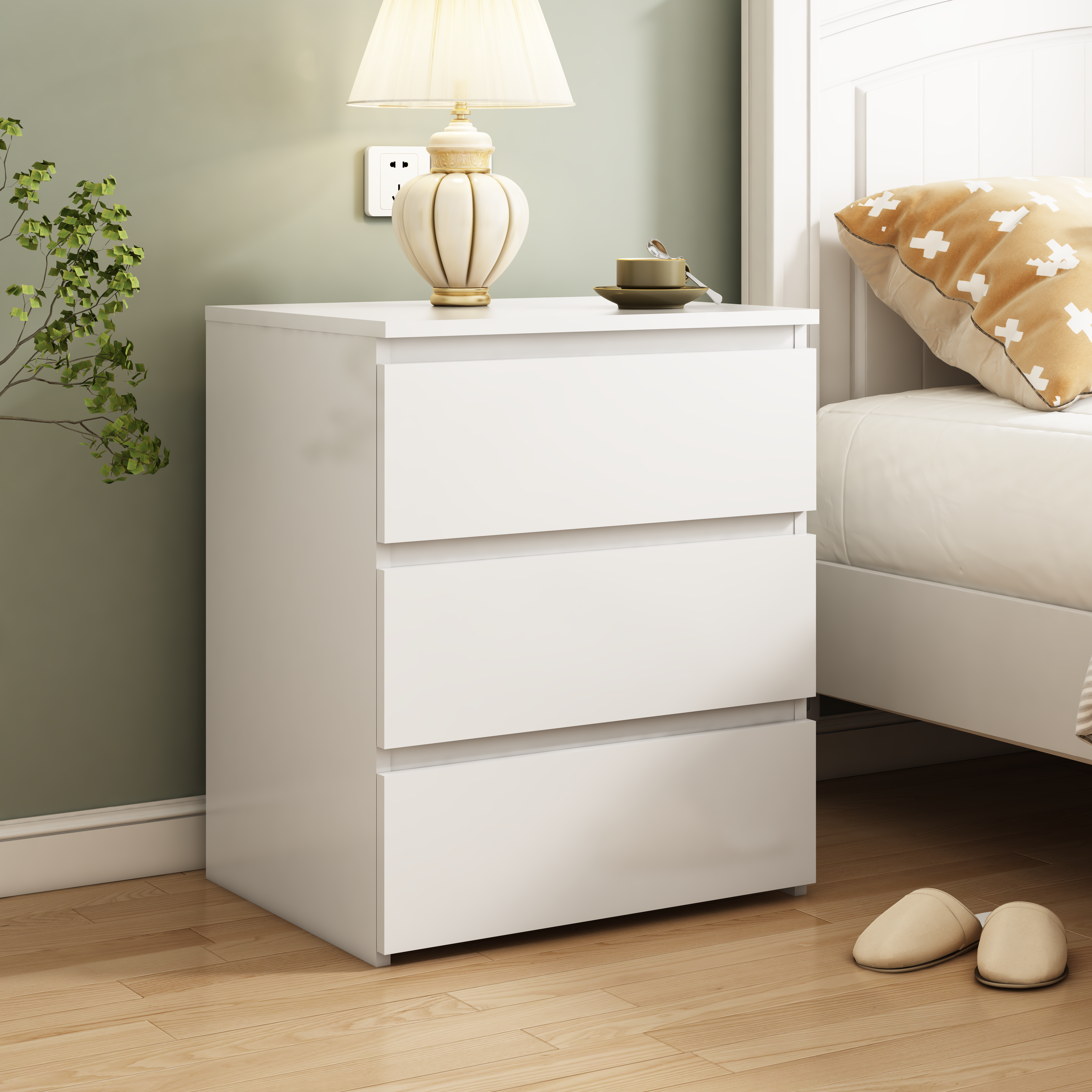 Dresser 3 Drawer Wooden