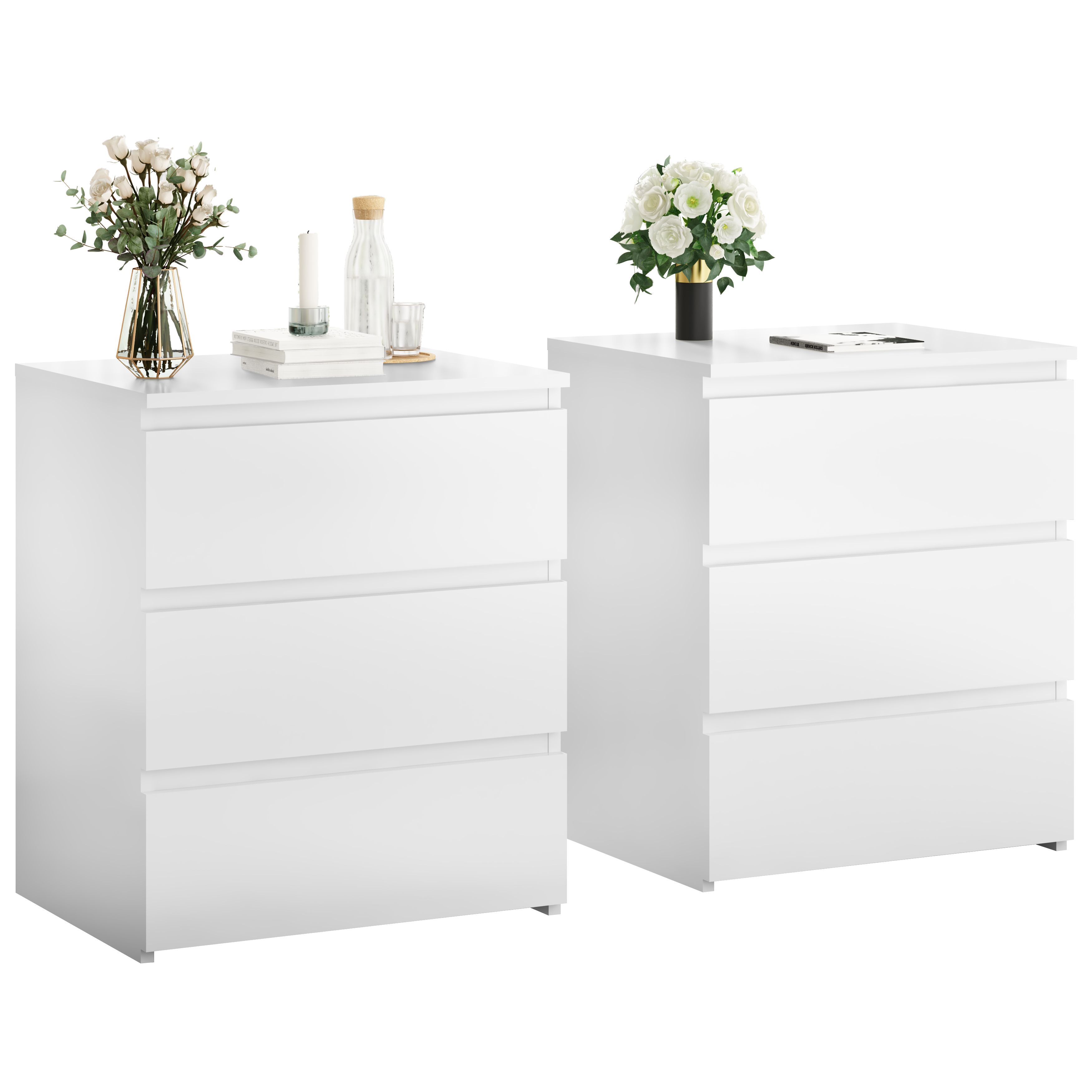 Dresser 3 Drawer Wooden