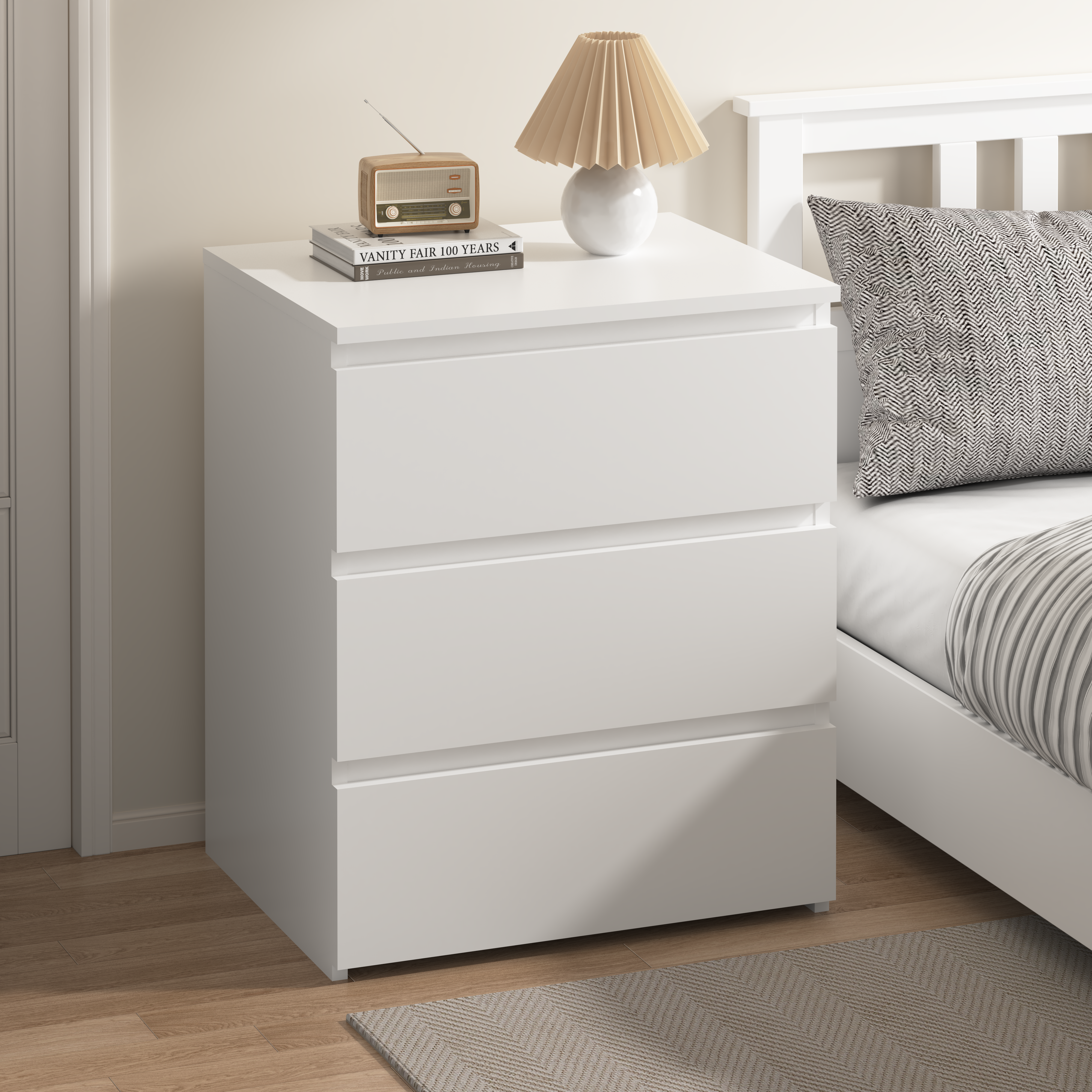 Dresser 3 Drawer Wooden