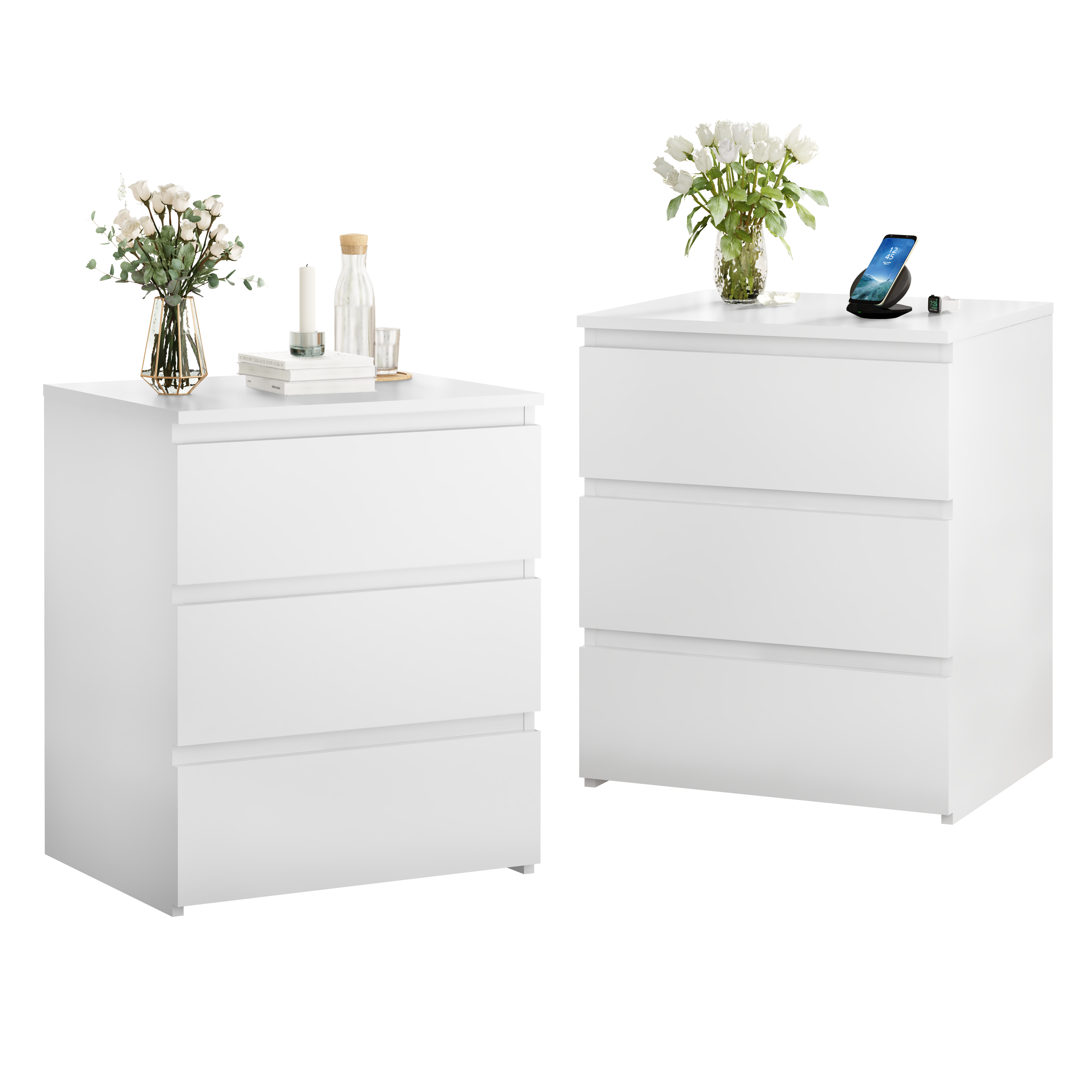 Dresser 3 Drawer Wooden