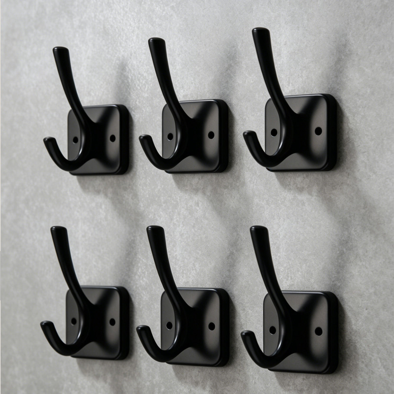 Black Vintage Wall Hooks