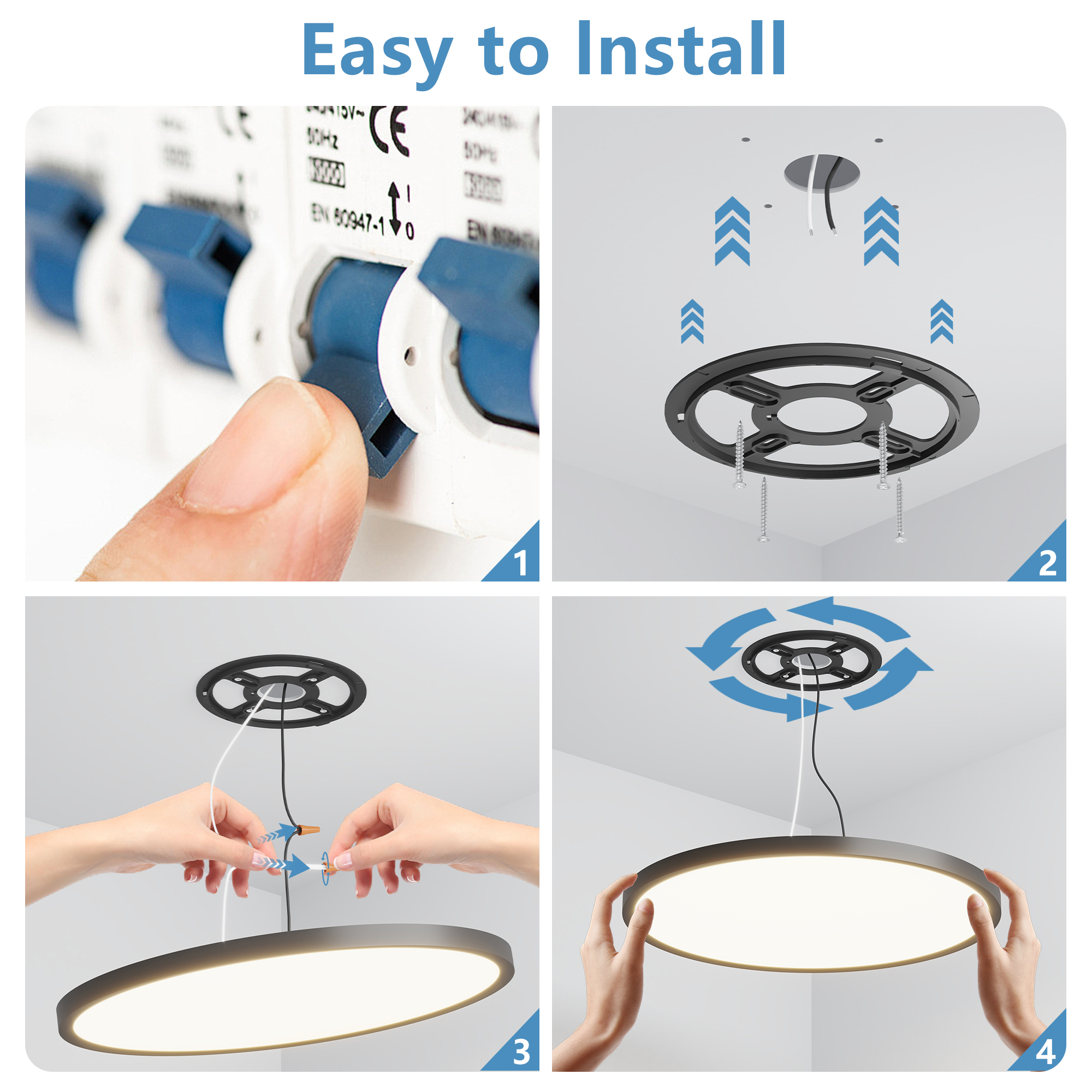 LED Ceiling Light Dimmable