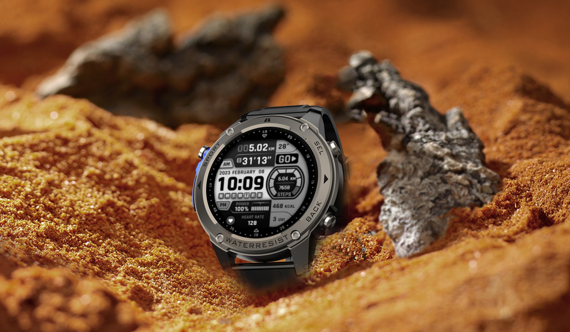 Smartwatch GPS Bluetooth