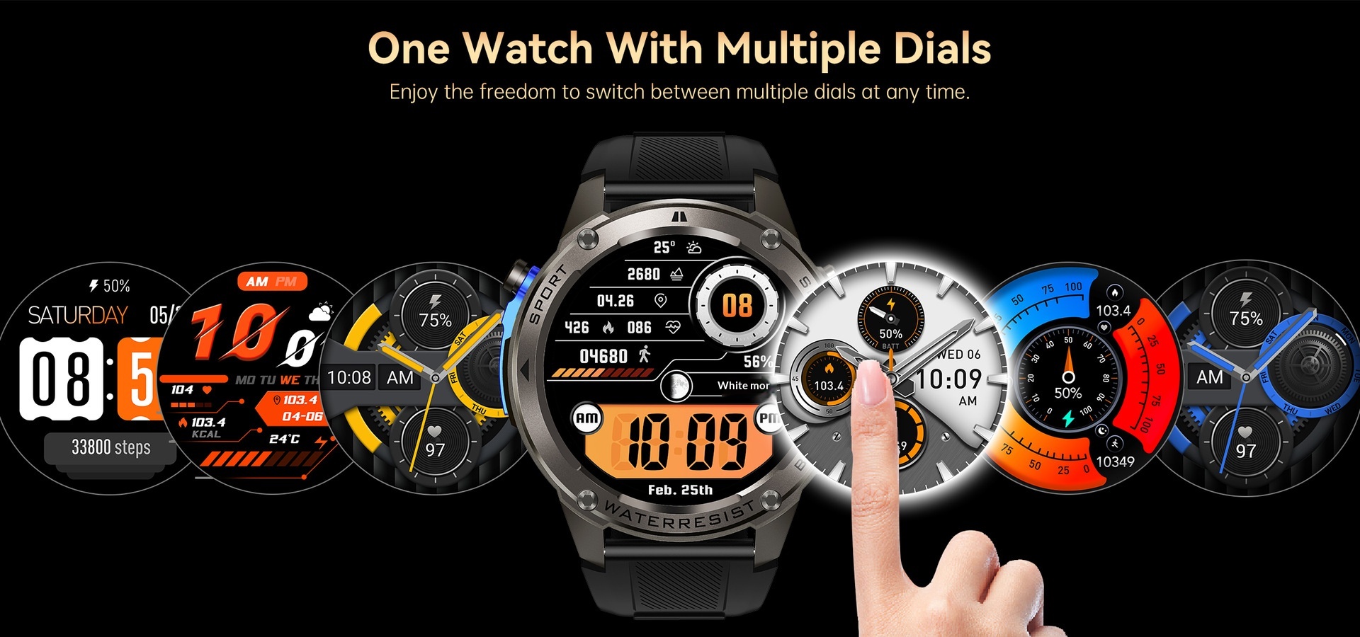 Smartwatch GPS Bluetooth