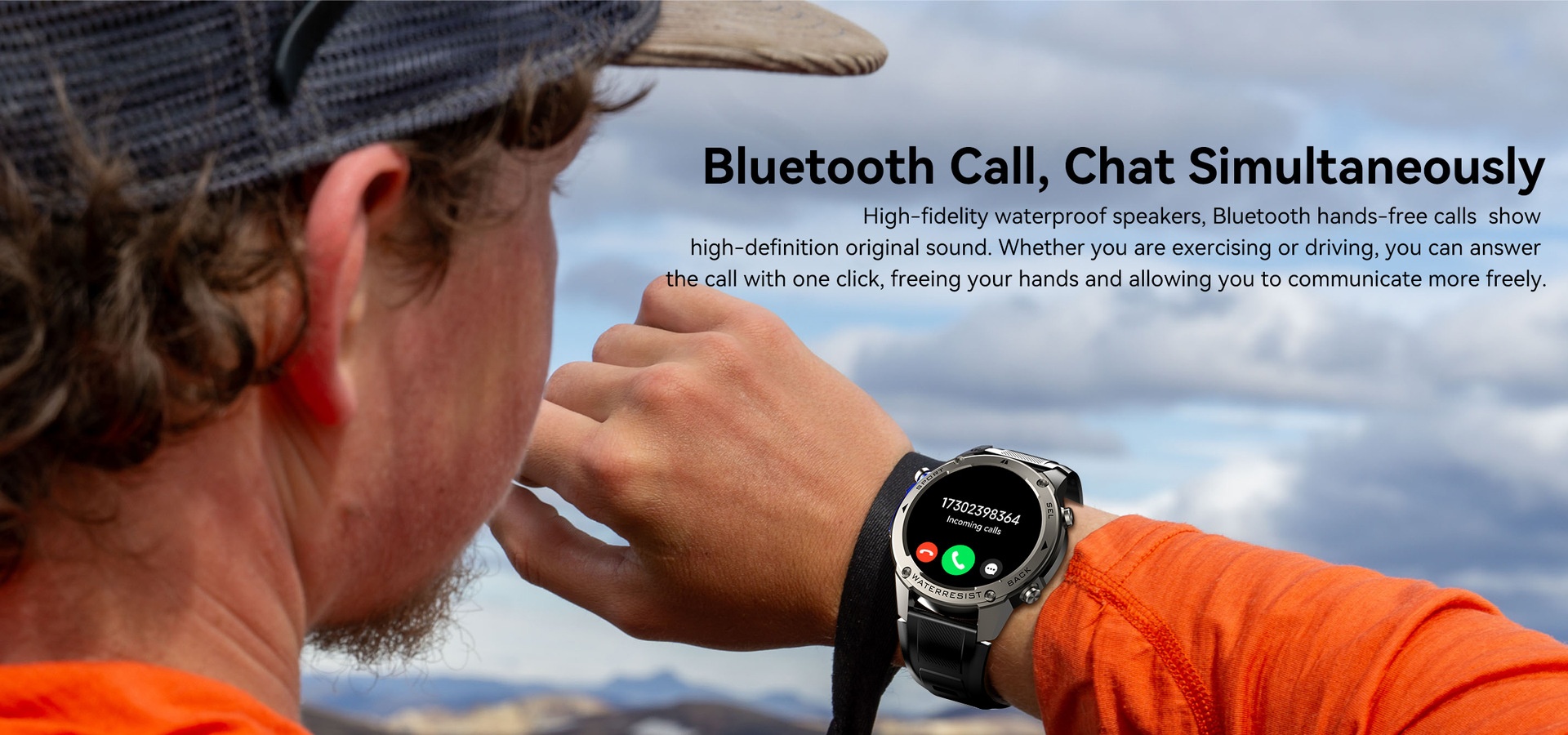Smartwatch GPS Bluetooth