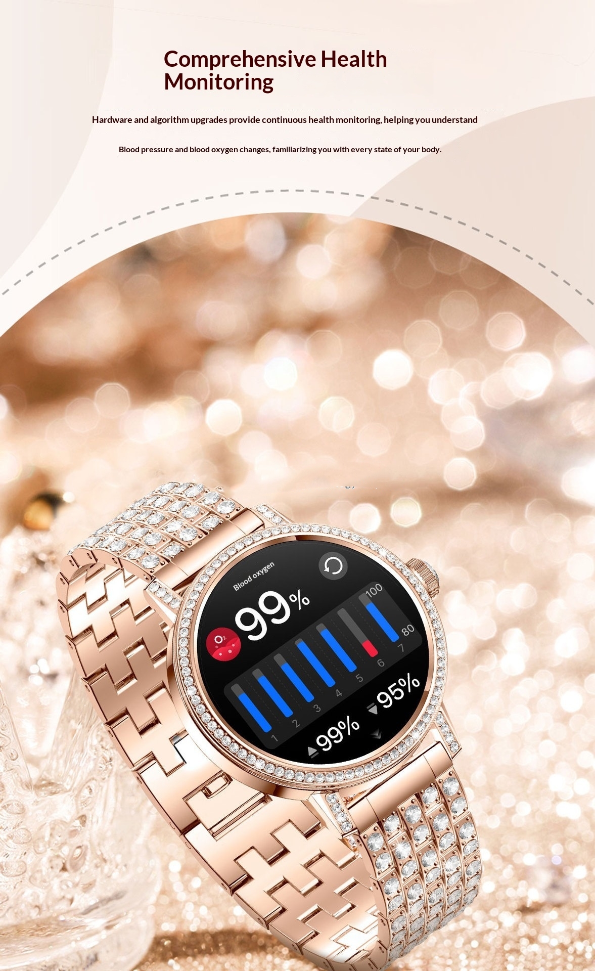 Smartwatch Music Calling Pedometer Heart Rate