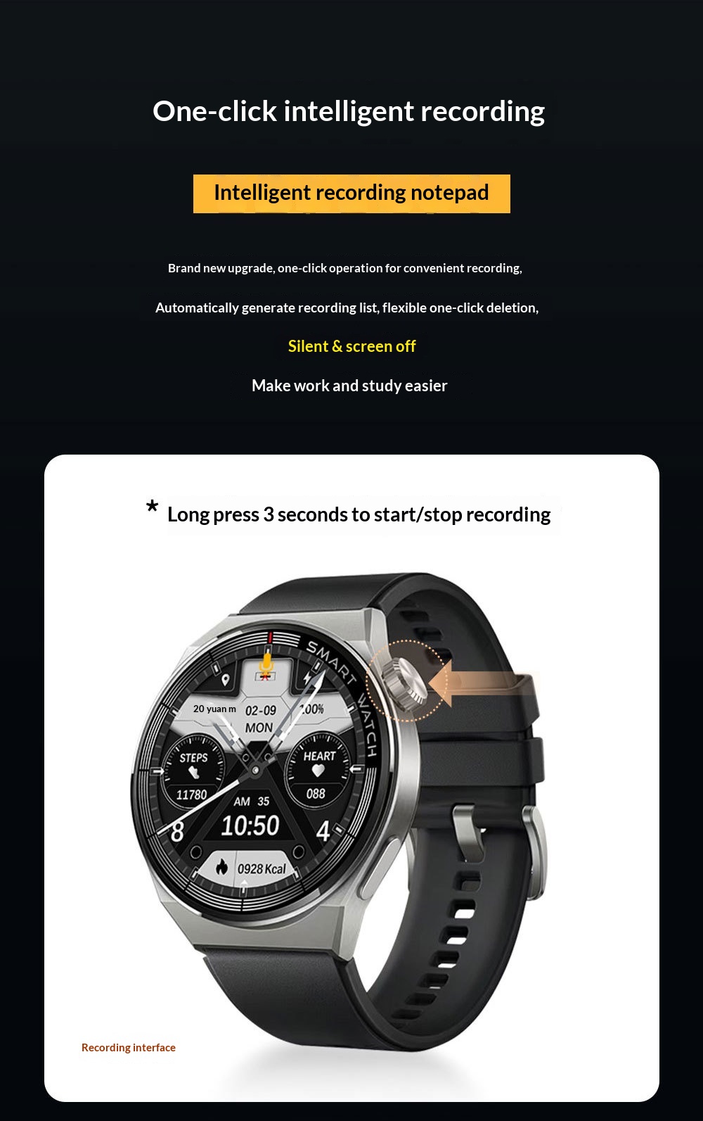 Smartwatch With Bluetooth
