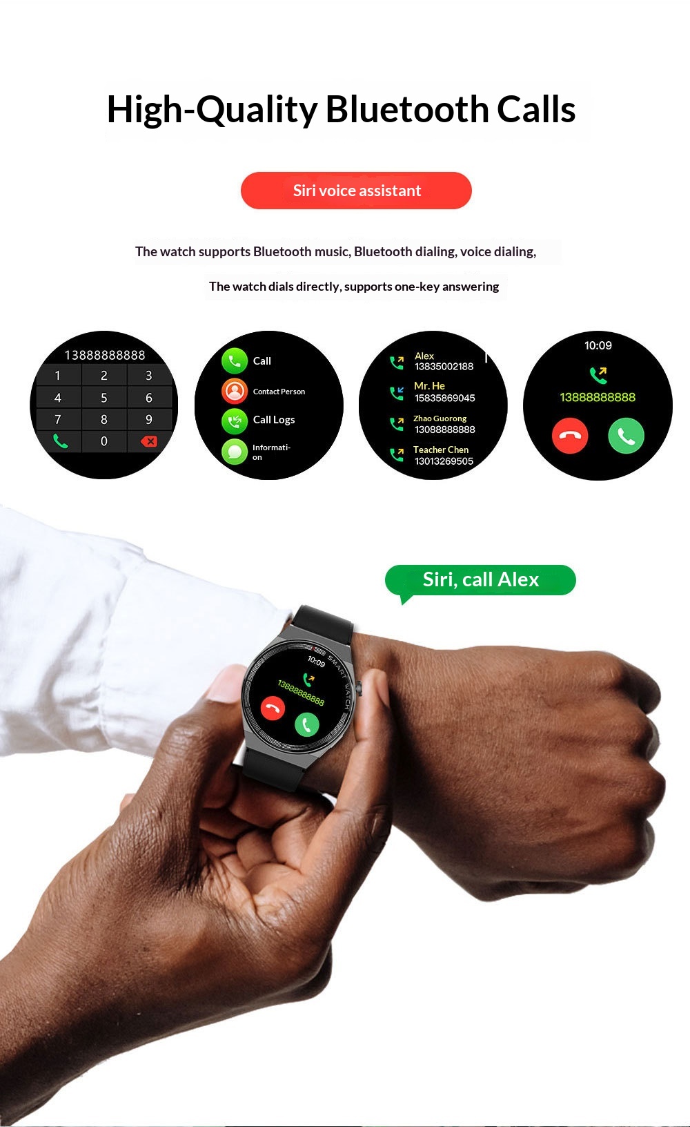 Smartwatch With Bluetooth