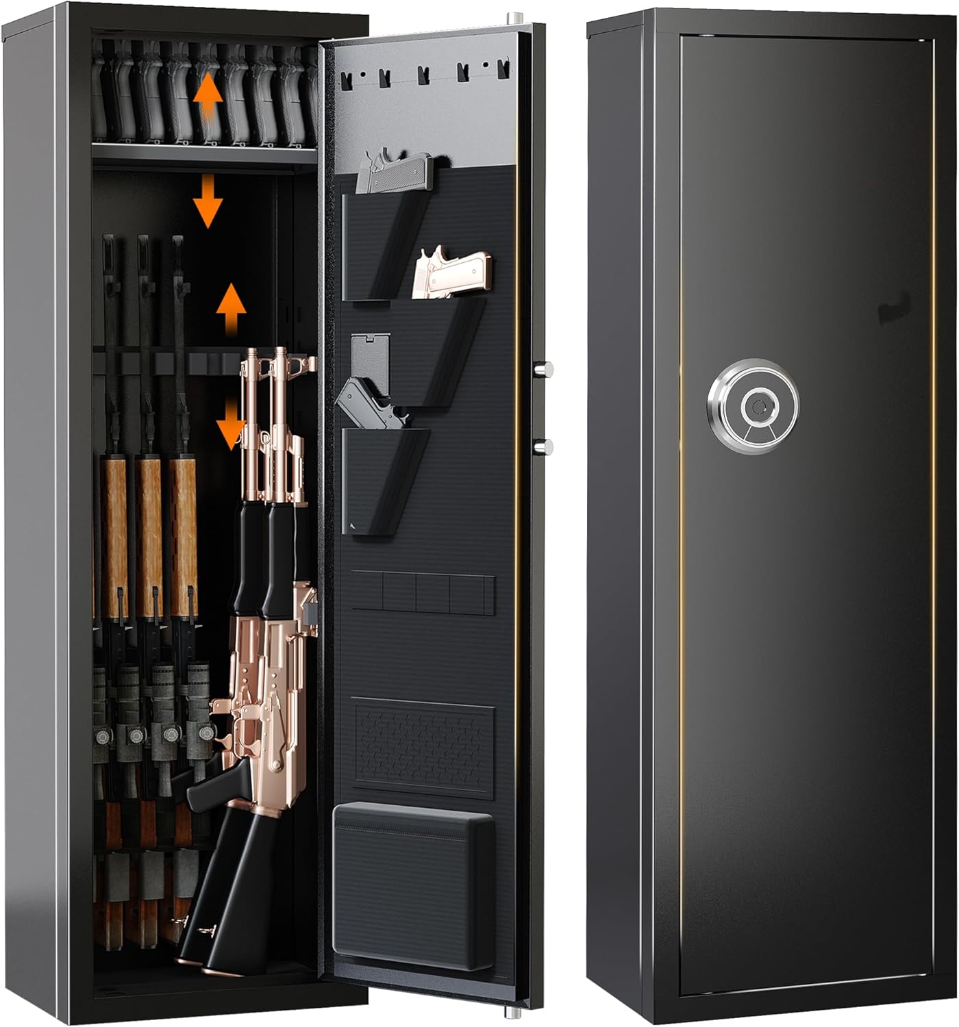 Biometric Gun Safe With Fingerprint And Digital
