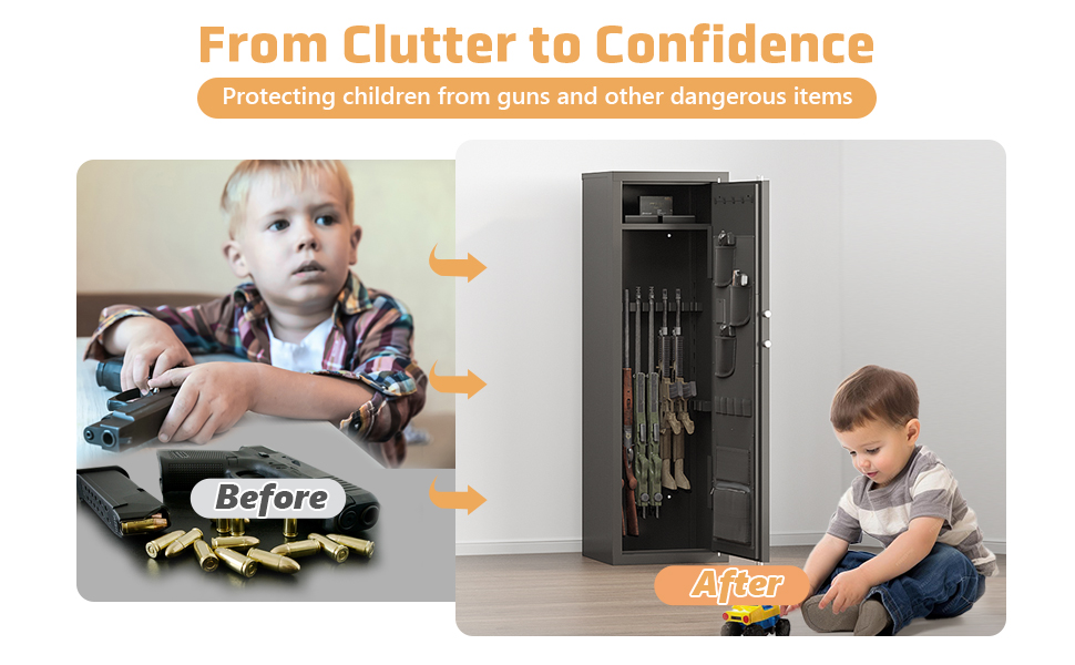 Biometric Gun Safe With Fingerprint And Digital