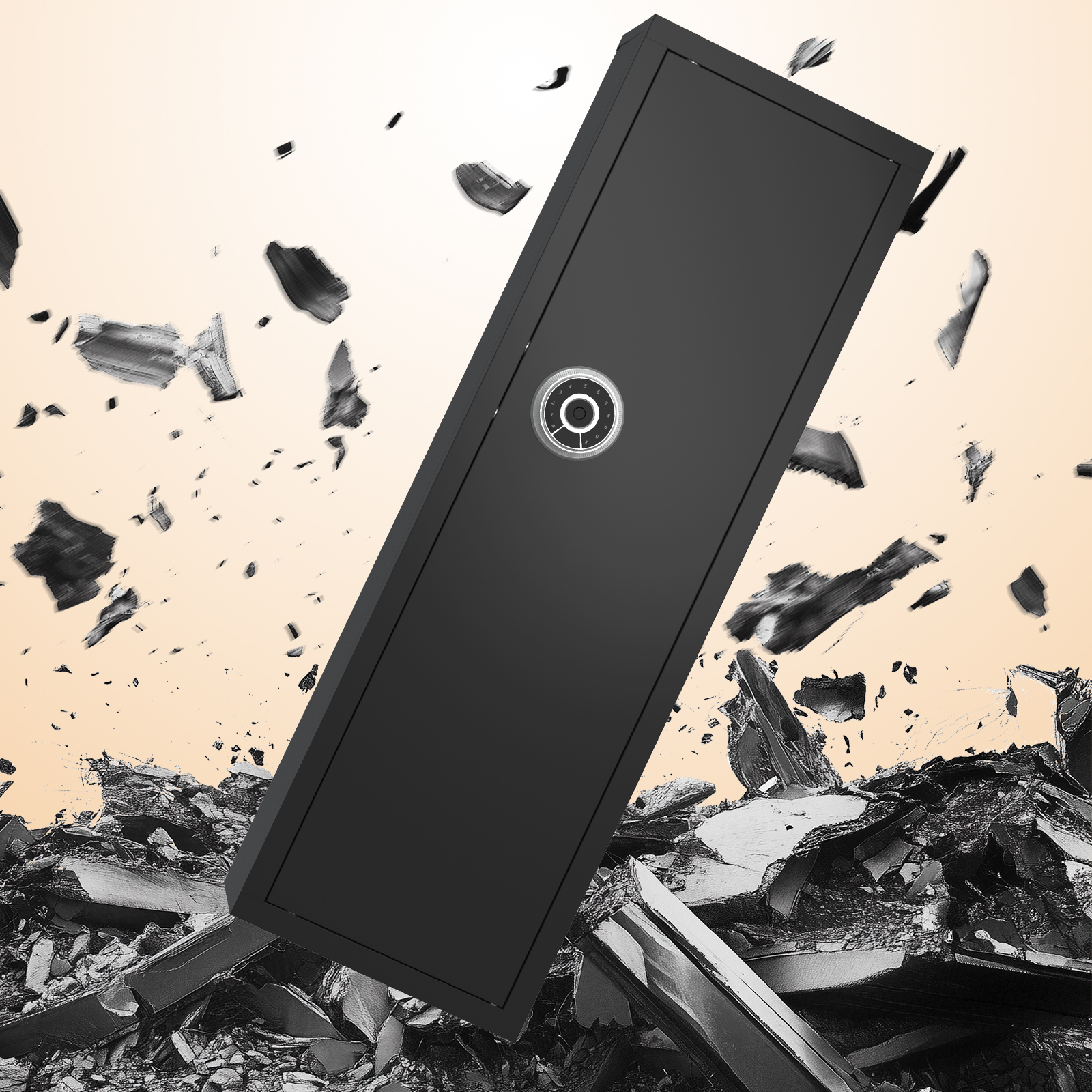 Biometric Gun Safe With Fingerprint And Digital