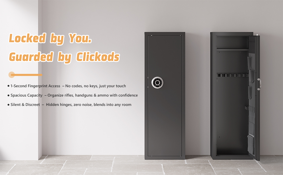 Biometric Gun Safe With Fingerprint And Digital