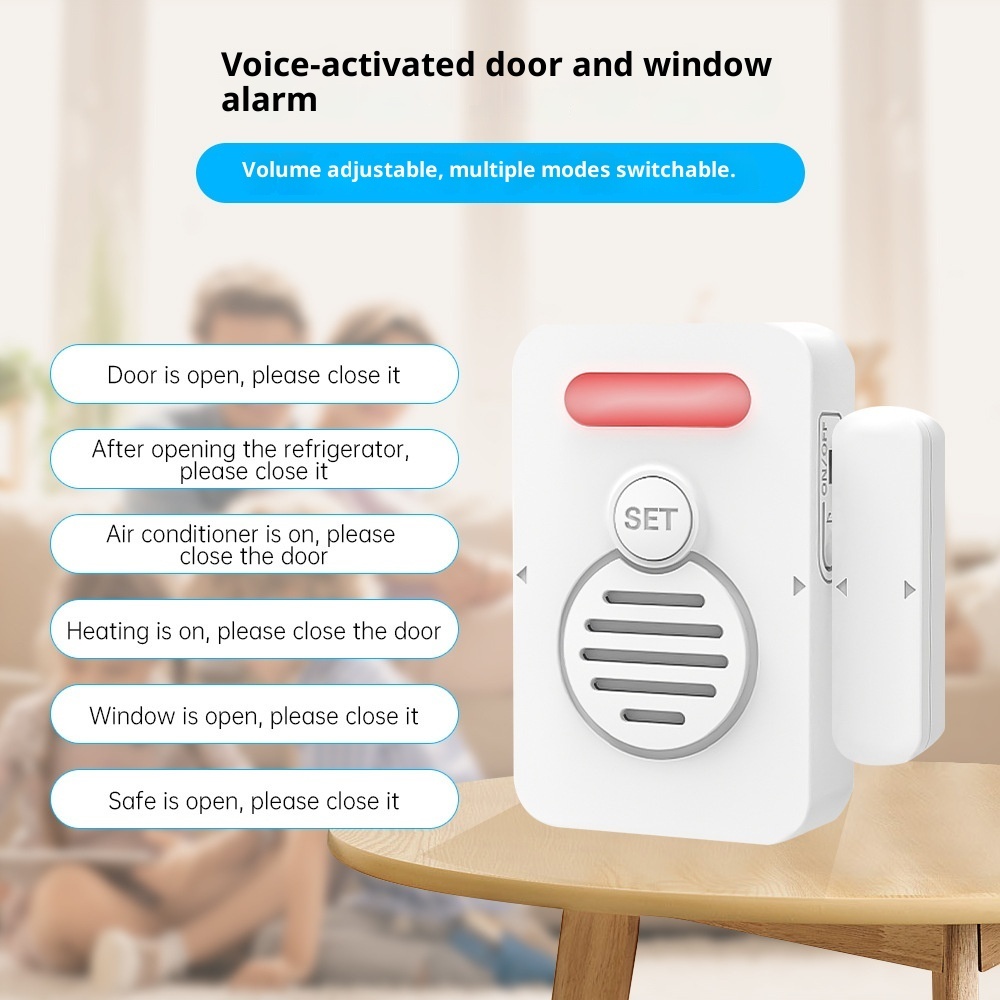 Door-Closing Reminder Home Voice