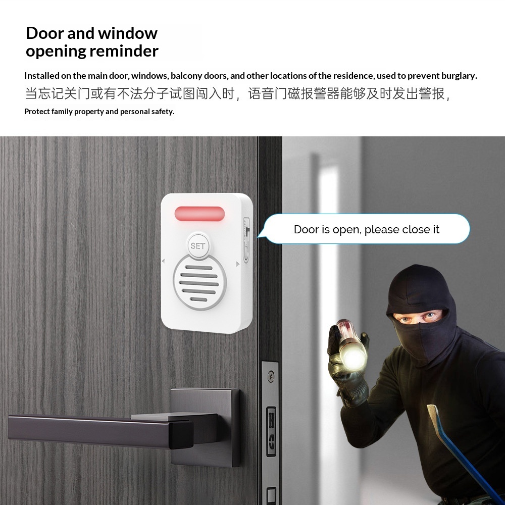 Door-Closing Reminder Home Voice