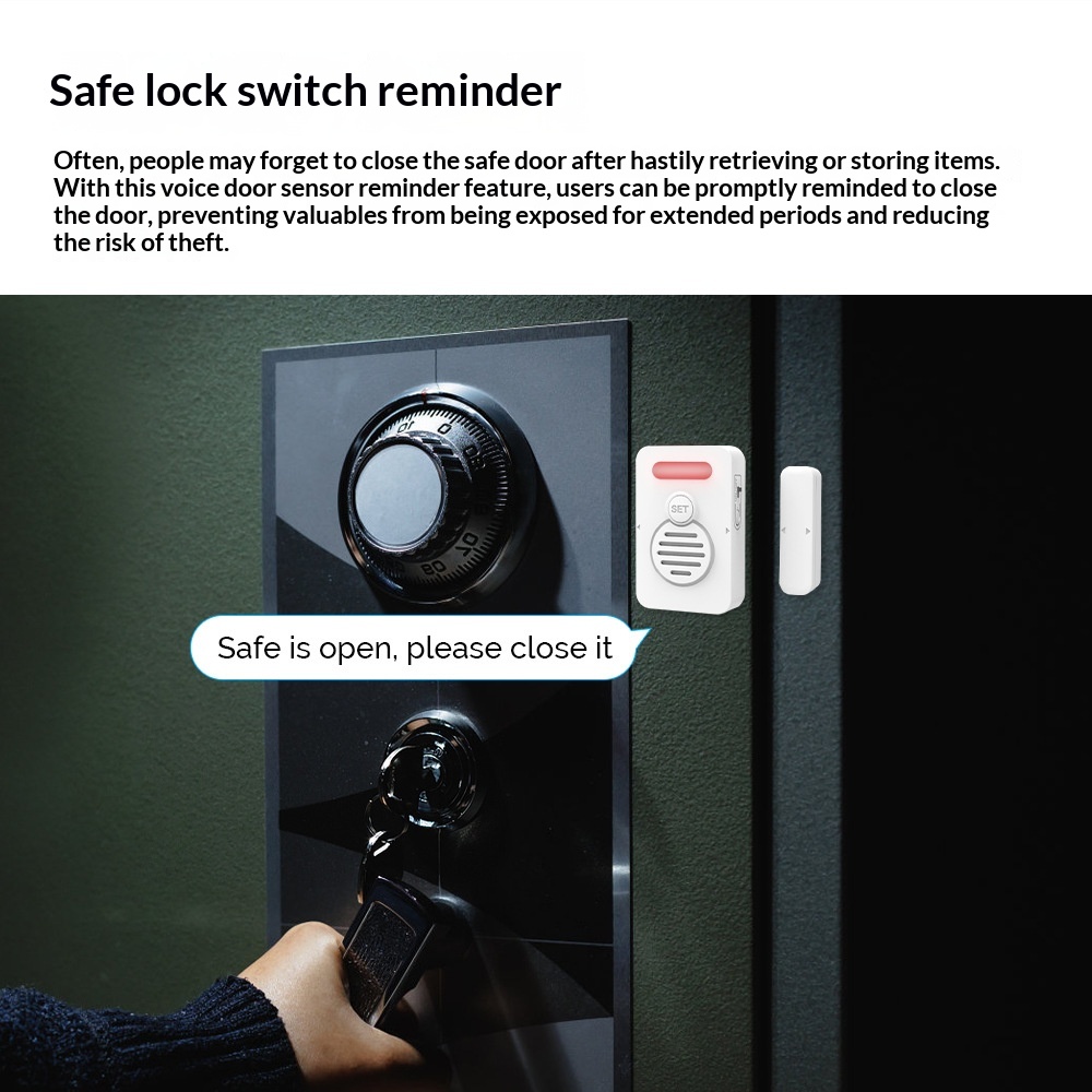 Door-Closing Reminder Home Voice