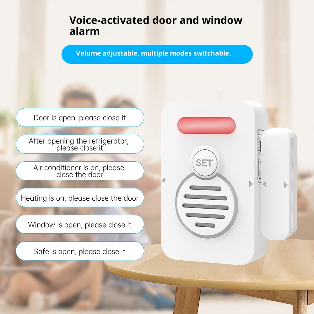 Door-Closing Reminder Home Voice