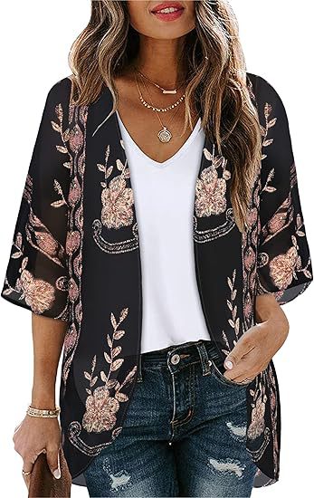 Womens Loose-Fit Blouse Top