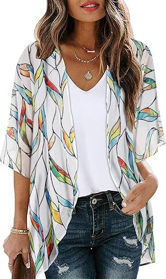 Womens Loose-Fit Blouse Top