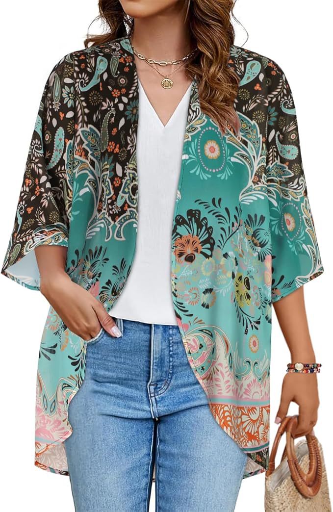 Womens Loose-Fit Blouse Top