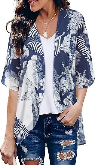 Womens Loose-Fit Blouse Top