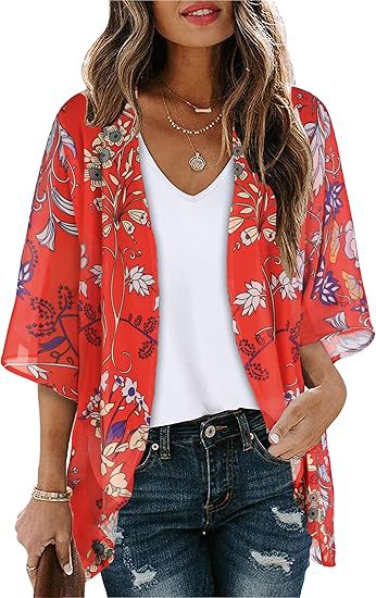 Womens Loose-Fit Blouse Top
