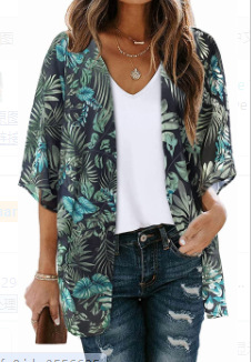 Womens Loose-Fit Blouse Top