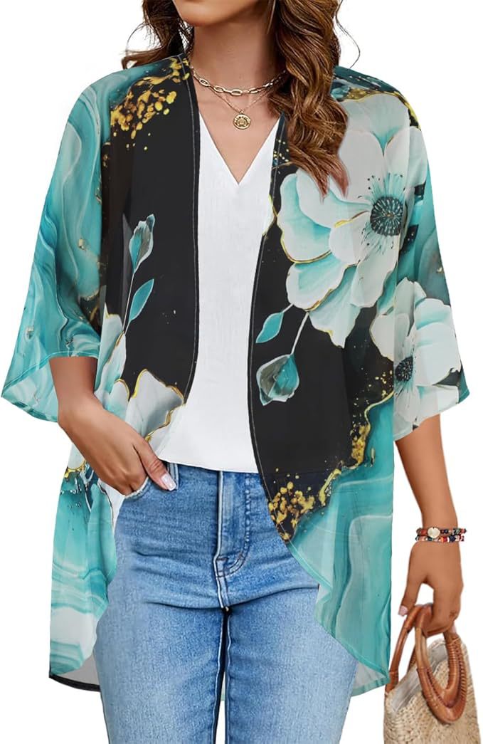 Womens Loose-Fit Blouse Top
