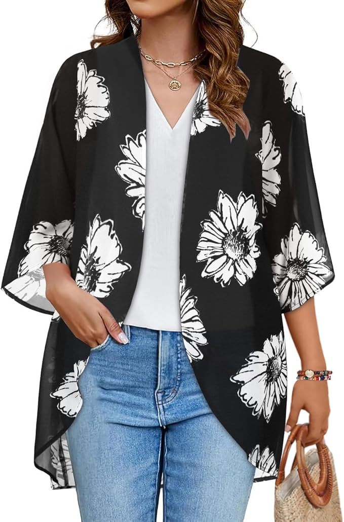 Womens Loose-Fit Blouse Top