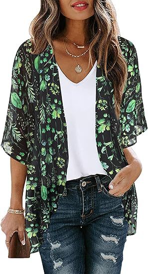Womens Loose-Fit Blouse Top