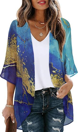 Womens Loose-Fit Blouse Top