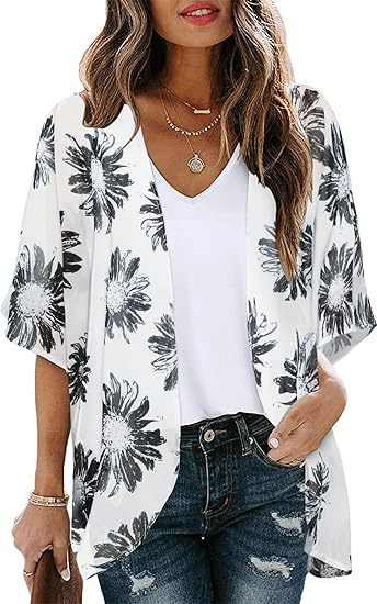 Womens Loose-Fit Blouse Top